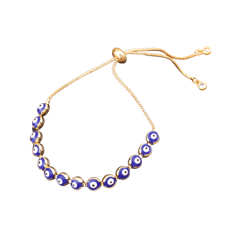 Evil Eye Gold Bracelet