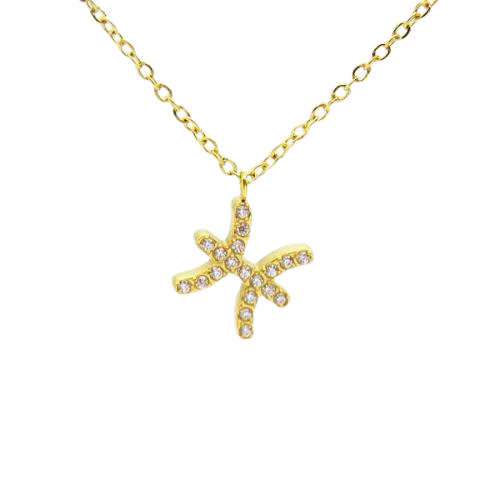 Zodiac Cubic Zircon Necklace
