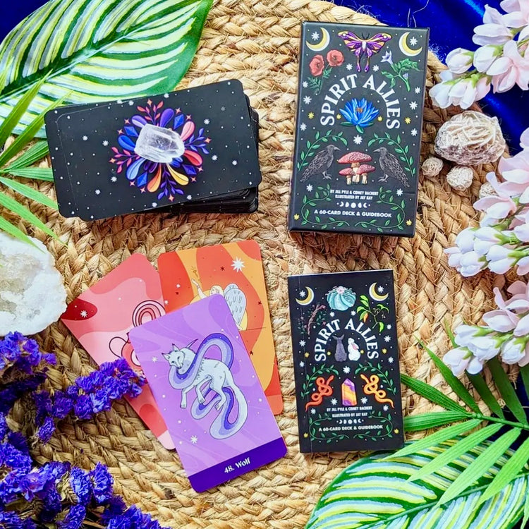 Spirit Allies Oracle Deck: A 60-Card Deck and Guidebook