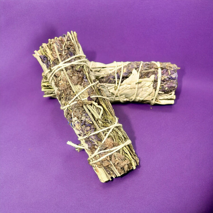 *NEW Smudge Kit - French Lavender/White Sage (Pack of 2)