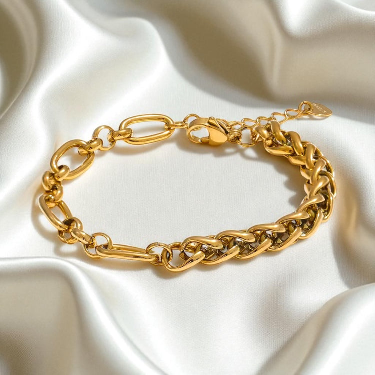 Gold Statement Bracelet