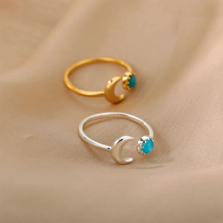 Crescent Moon Ring