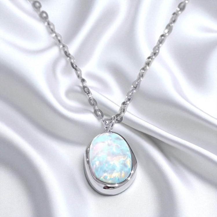 Dainty Opalite Crystal Necklace