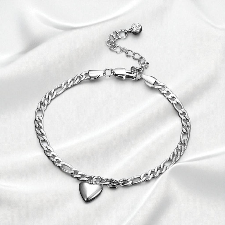 Heart Link Anklet