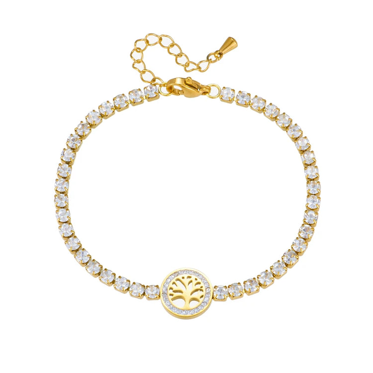 Tree of Life Tennis Bracelet