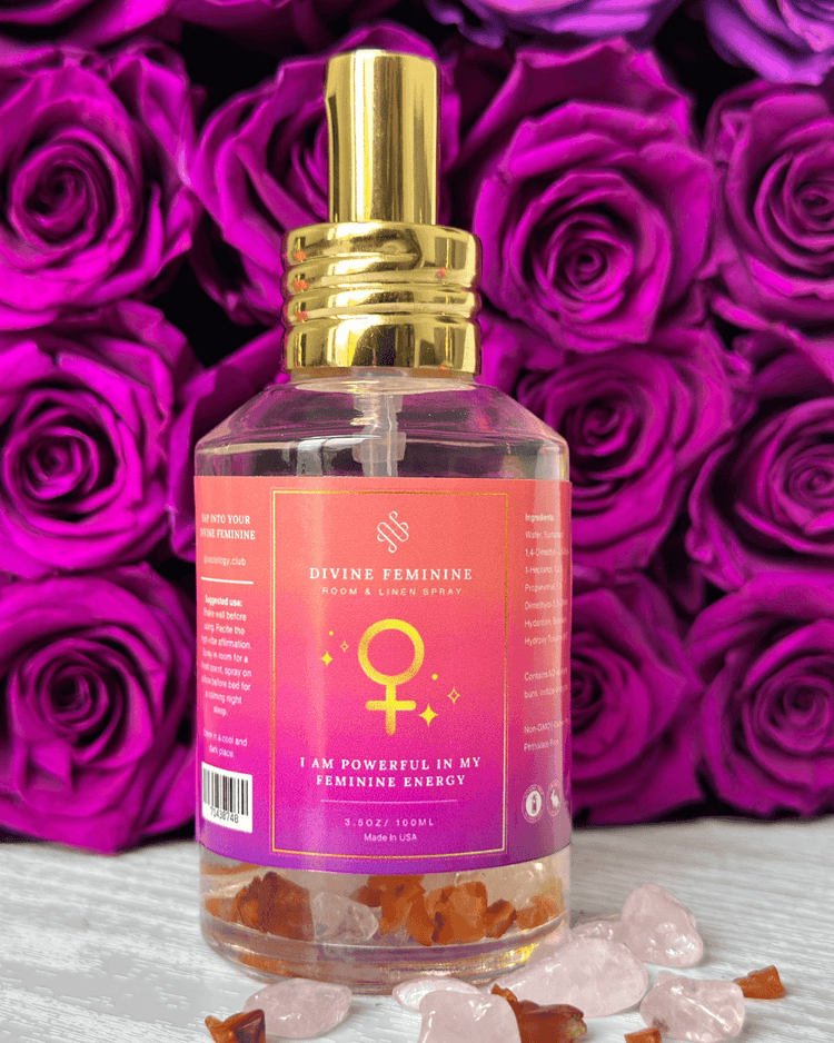 crystal room and linen spray