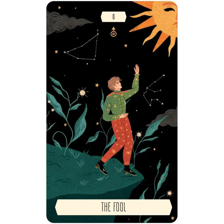 Zodiac Tarot Deck & Guide Book Set