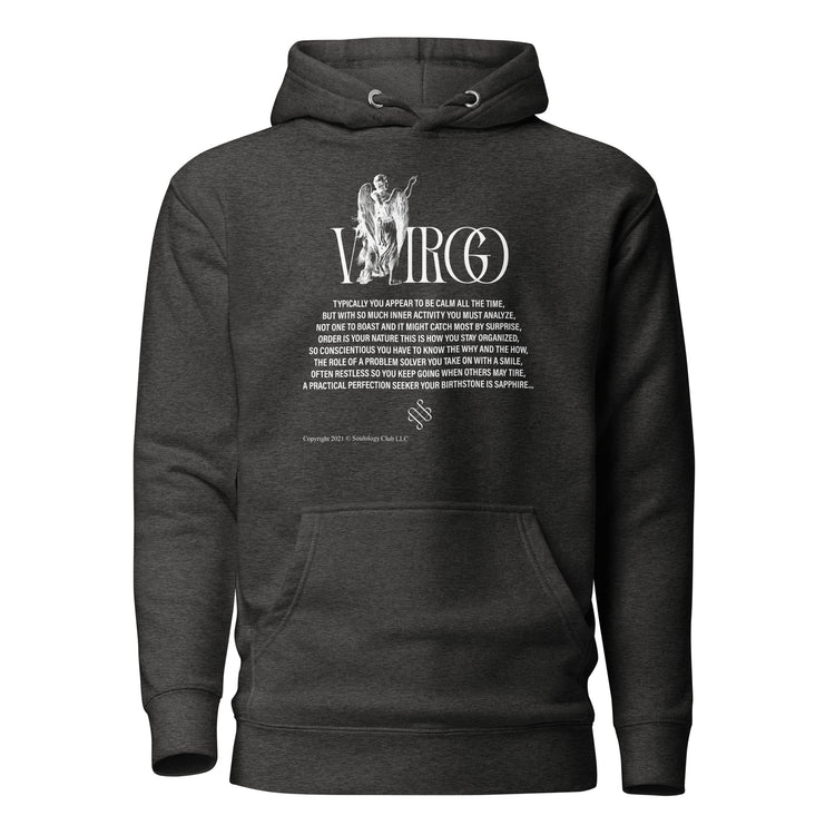 Virgo Unisex Zodiac Poetry Hoodie