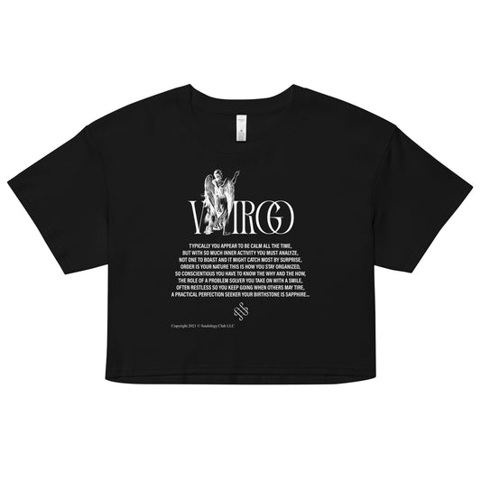 Virgo Zodiac Crop Top