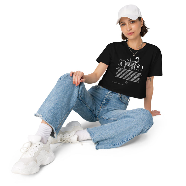 Scorpio Zodiac Crop Top