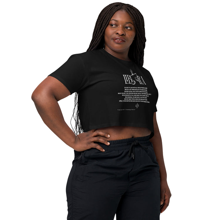 Libra Zodiac Crop Top