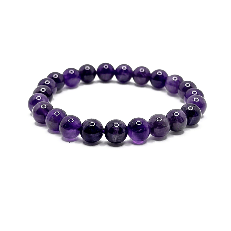 Amethyst Crystal Bracelet - Healing | Wisdom | Cleansing