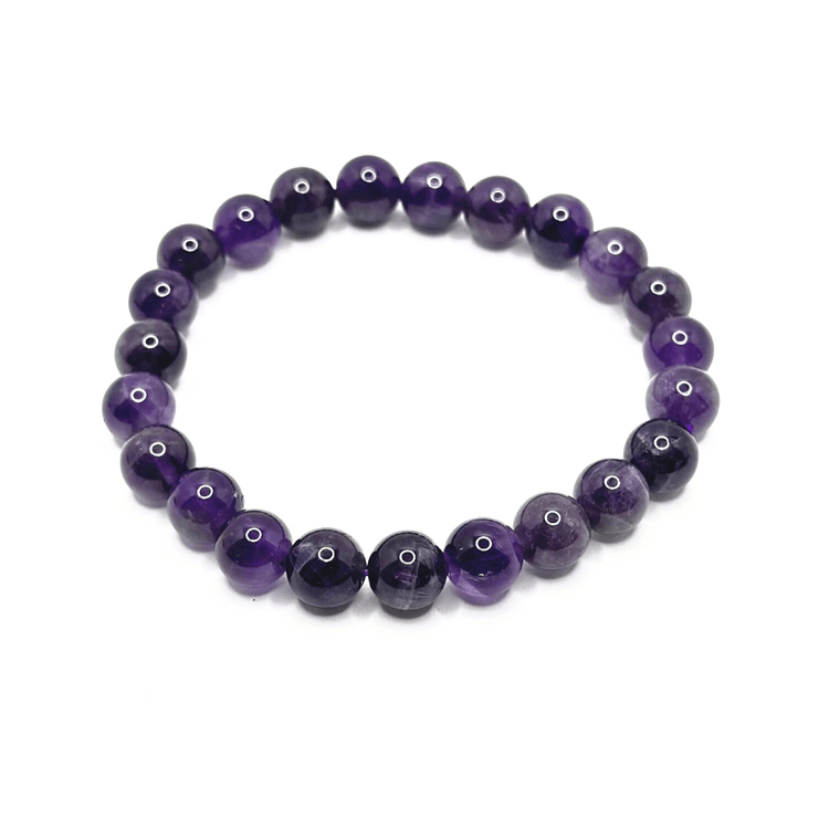 Amethyst Crystal Bracelet - Healing | Wisdom | Cleansing