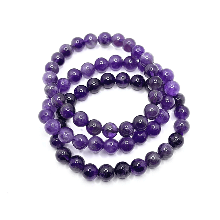 Amethyst Crystal Bracelet - Healing | Wisdom | Cleansing