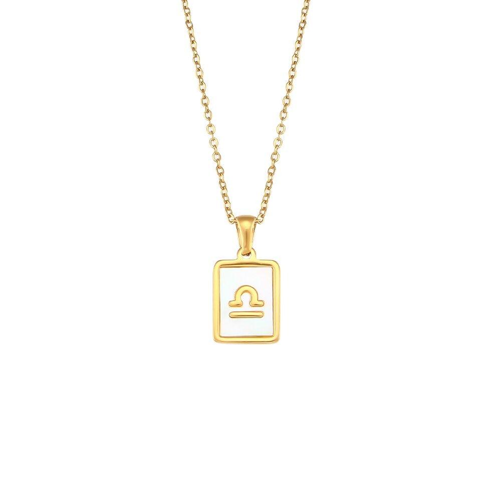 tarnish free zodiac necklace