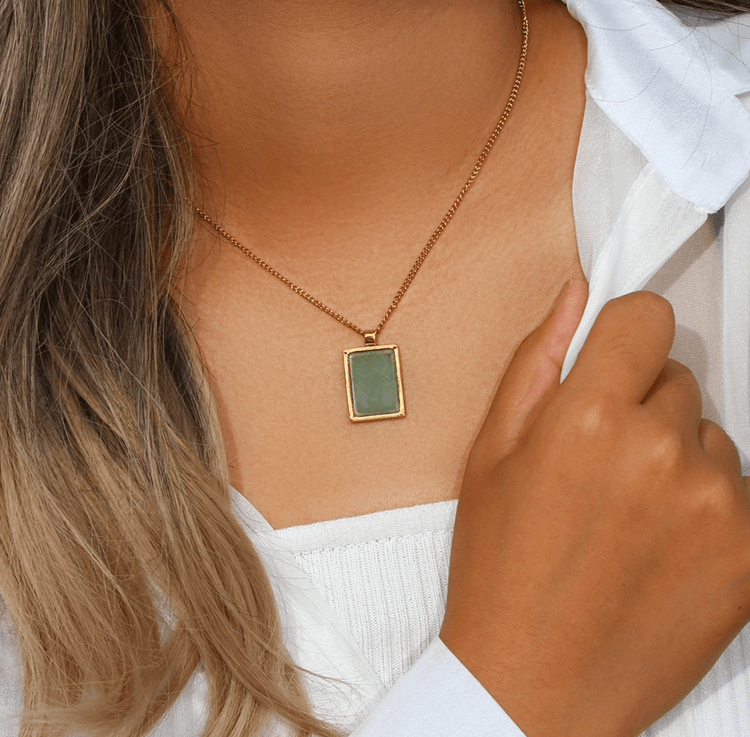 Gold Crystal Necklaces