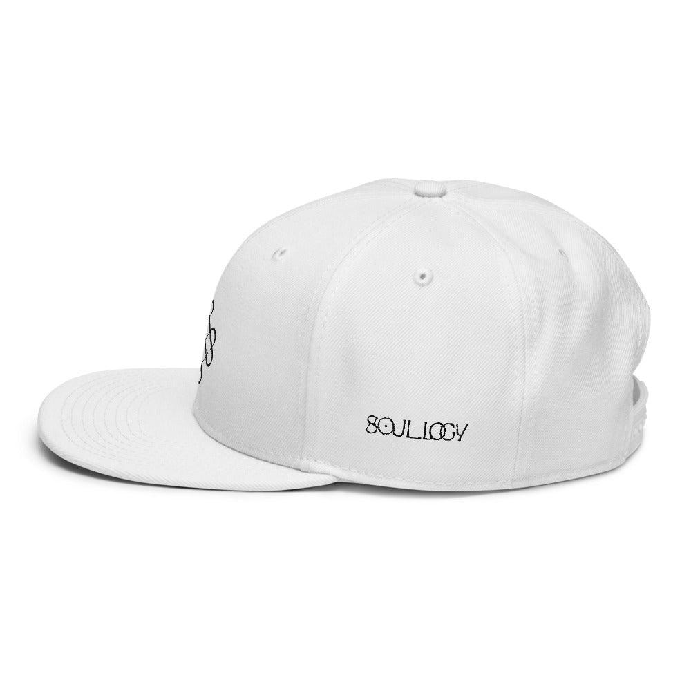 White Soulology Snapback Hat - Soulology.Club