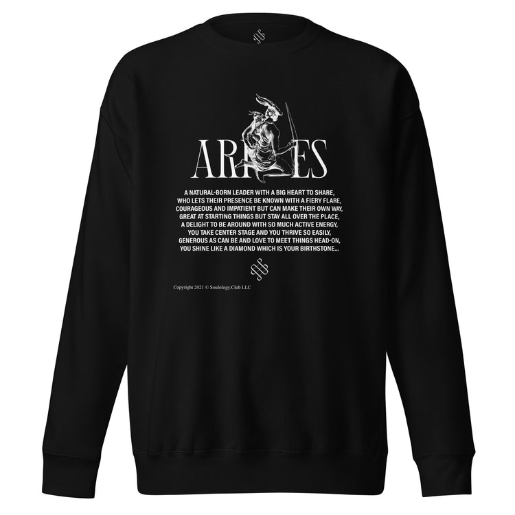 Aries Unisex Zodiac Sweatshirt