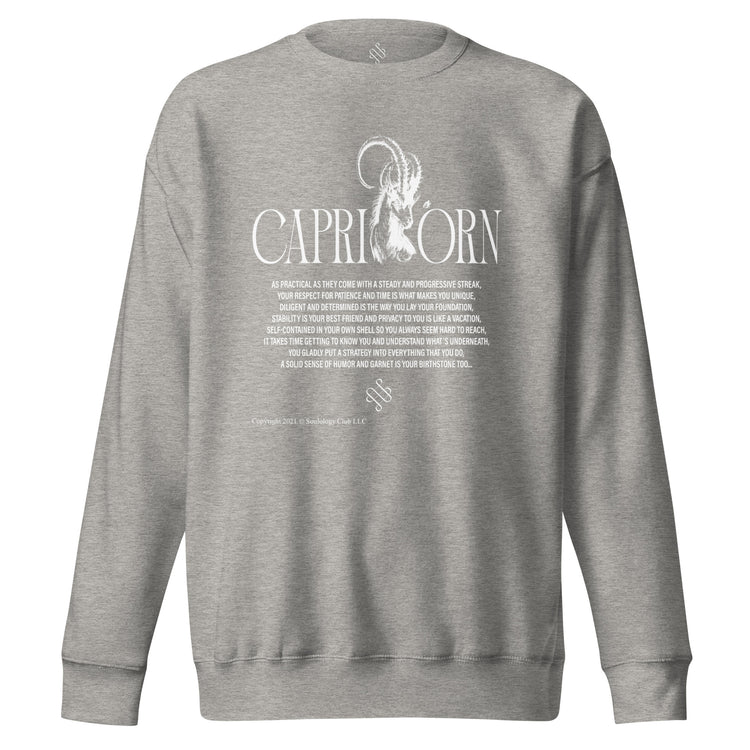 Capricorn Unisex Zodiac Sweatshirt