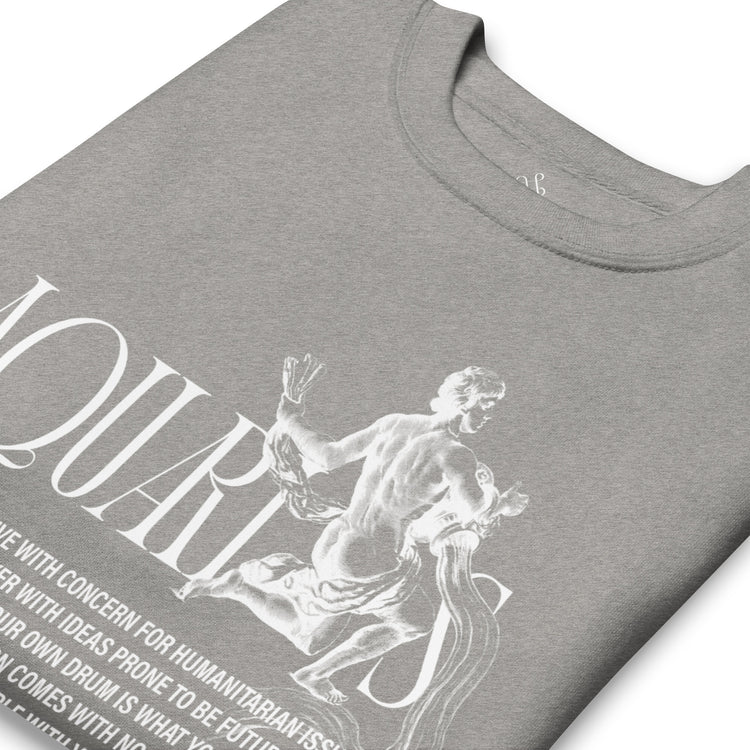 Aquarius Unisex Zodiac Sweatshirt