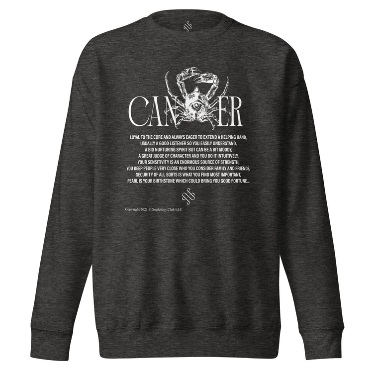 Cancer Unisex Zodiac Sweatshirt