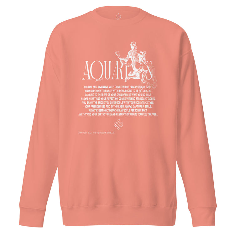 Aquarius Unisex Zodiac Sweatshirt