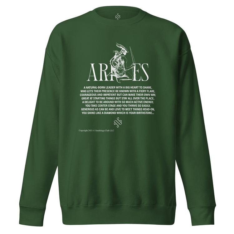 Aries Unisex Zodiac Sweatshirt