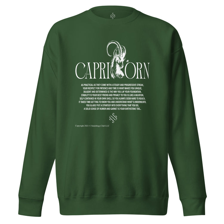 Capricorn Unisex Zodiac Sweatshirt