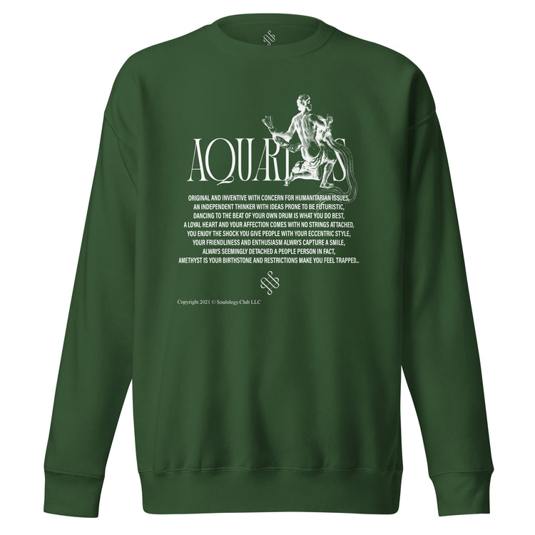 Aquarius Unisex Zodiac Sweatshirt