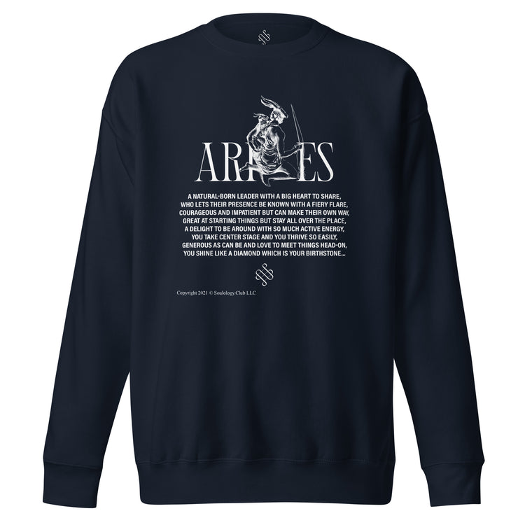 Aries Unisex Zodiac Sweatshirt