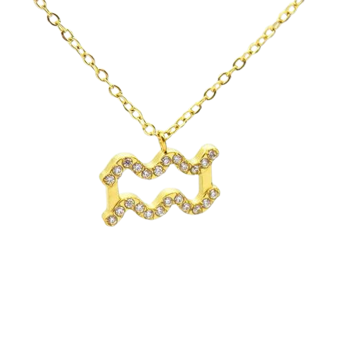 Zodiac Cubic Zircon Necklace