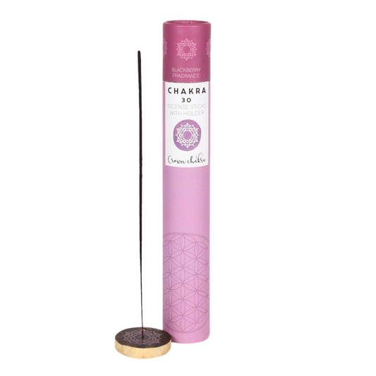 Crown Chakra Incense Sticks w/ Burner