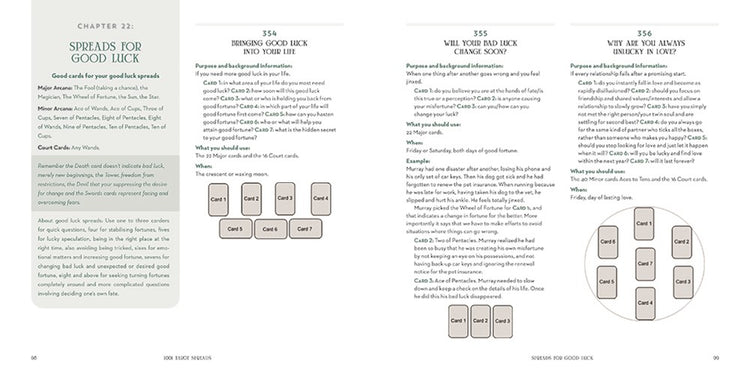 Book: 1001 Tarot Spreads (Refreshed) By Cassandra Eason