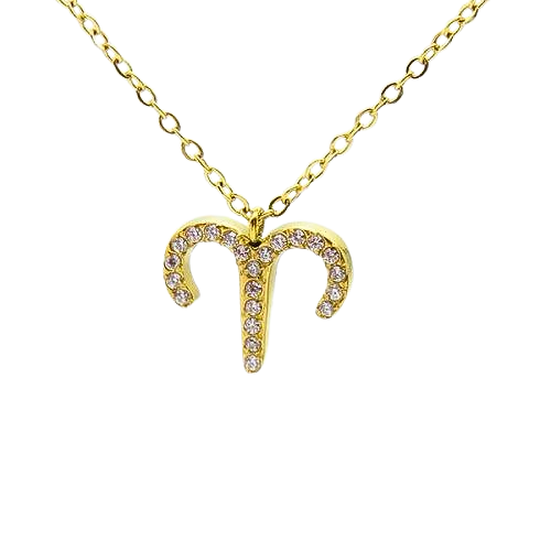 Zodiac Cubic Zircon Necklace