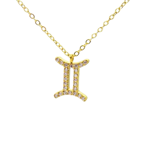 Zodiac Cubic Zircon Necklace