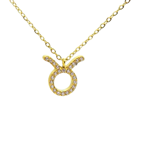 Zodiac Cubic Zircon Necklace