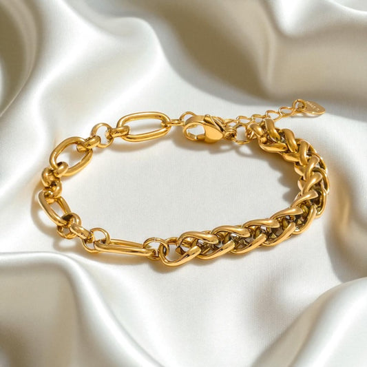 Gold Statement Bracelet