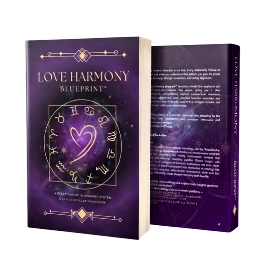 Love Harmony Blueprint™ Book (Physical Paperback Copy)