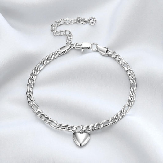 Heart Link Anklet