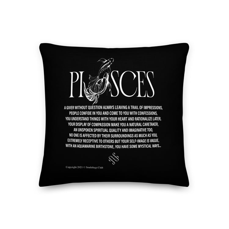 Pisces Poetry Lounge Pillow