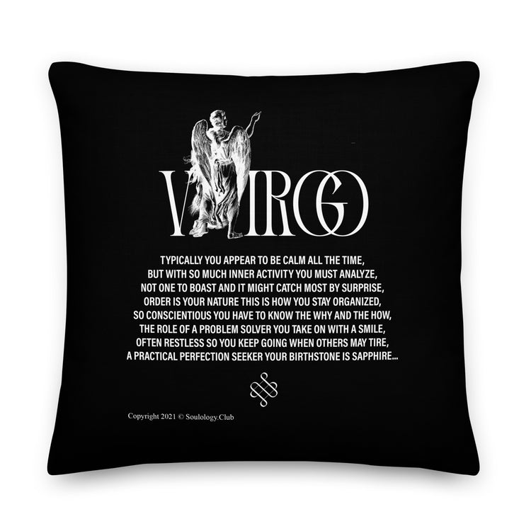 Virgo Poetry Lounge Pillow