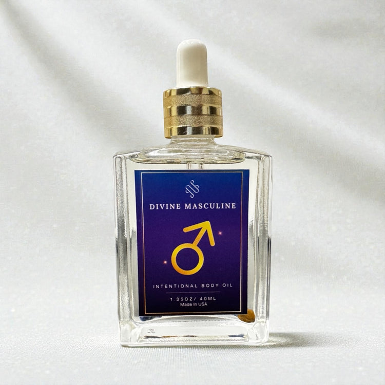 divine masculine body oil