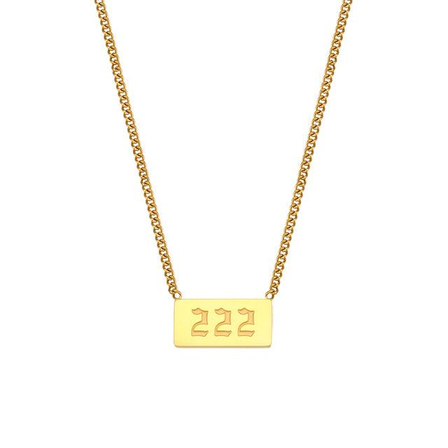 Angel Number Necklace | Mure + Grand