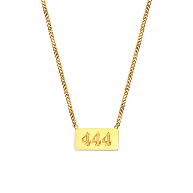 angel number necklace