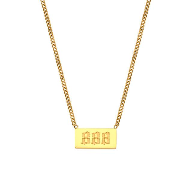 angel number necklace
