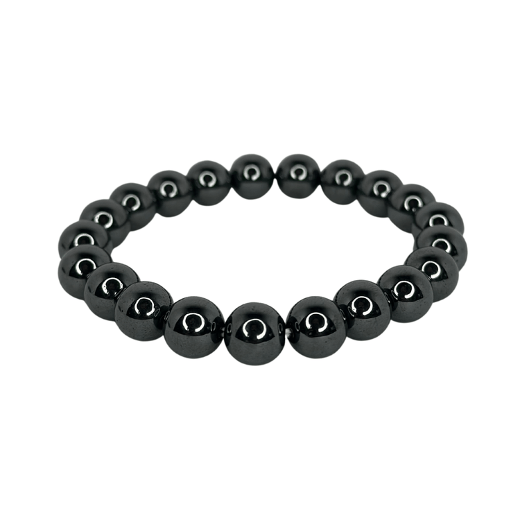 Hematite Crystal Bracelet - Protection | Balance