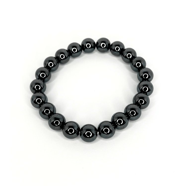 Hematite Crystal Bracelet - Protection | Balance