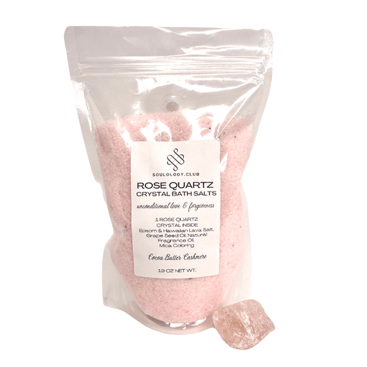 Rose Quartz Crystal Bath Salt