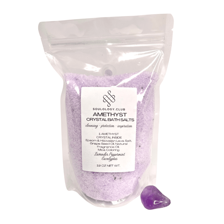 Amethyst Crystal Bath Salt