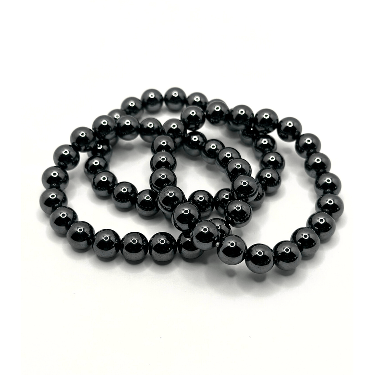 Hematite Crystal Bracelet - Protection | Balance